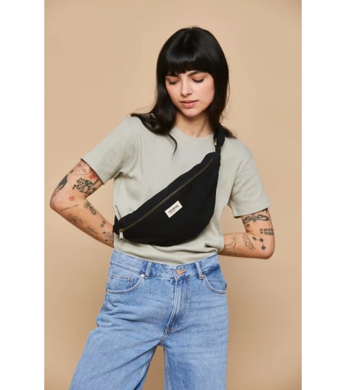 Sac Banane SASHA Noir L40xl16xP9.5cm