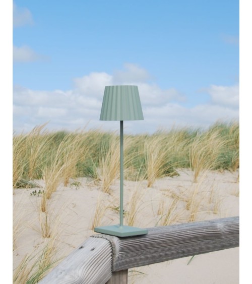 Lampe de table led TROLL intérieur et extérieur VERT OLIVE