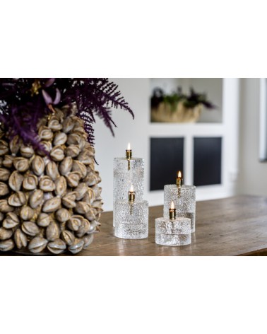 Lampe à huile cylindre MARTELE XL