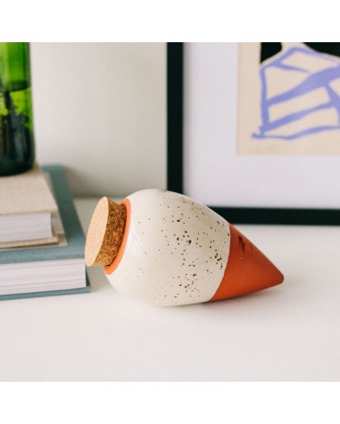 Olla hydratante - Blanc grainé