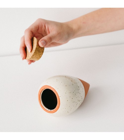 Olla hydratante - Blanc grainé