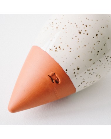 Olla hydratante - Blanc grainé