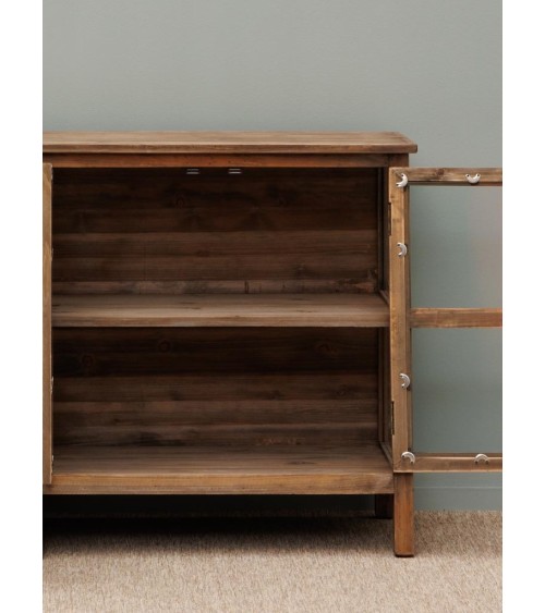 Buffet bas 4 portes vitrées Laval