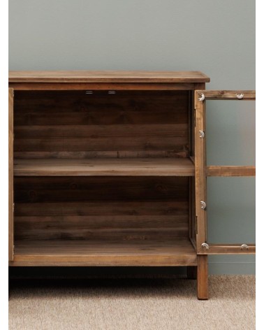 Buffet bas 4 portes vitrées Laval