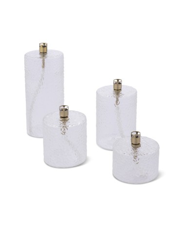 Lampe à huile cylindrique et ronde S