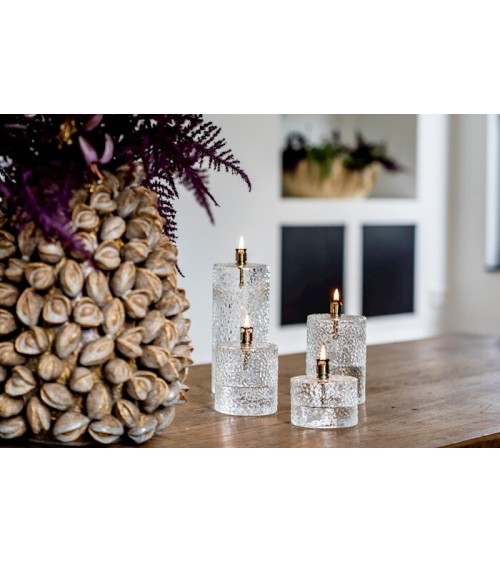 Lampe à huile cylindrique et ronde S