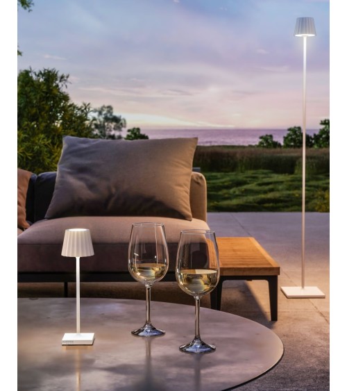 Lampe de table led TROLL intérieur et extérieur ORANGE