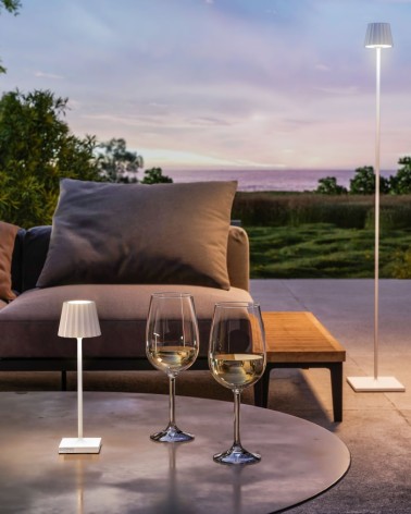 Lampe de table led TROLL intérieur et extérieur ORANGE