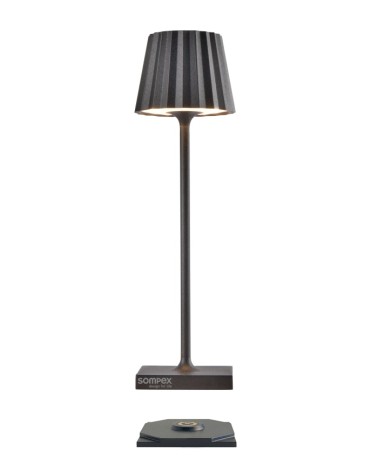 Lampe de table led TROLL intérieur et extérieur ANTHRACITE