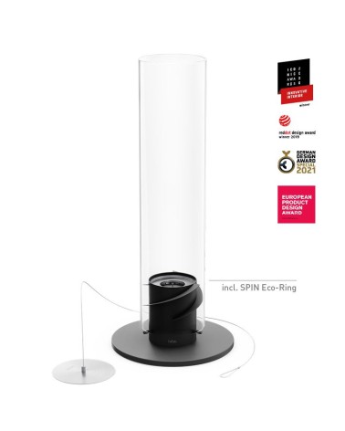 Cheminée de table Spin 1500 Noir