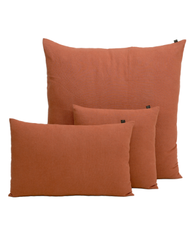 HOUSSE DE COUSSIN FIGARI 80x80cm divers coloris
