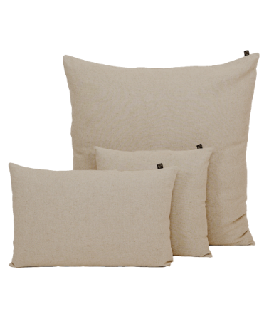 HOUSSE DE COUSSIN FIGARI NATUREL 80x80cm