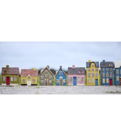 Maison carré verte