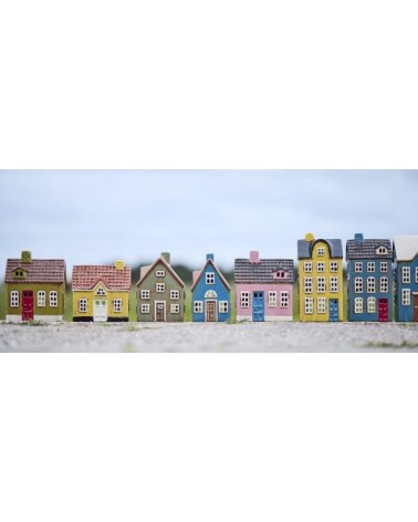 Maison carré verte