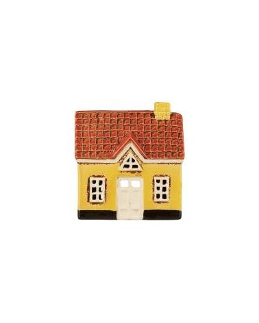 Maison 2 fenêtres jaune