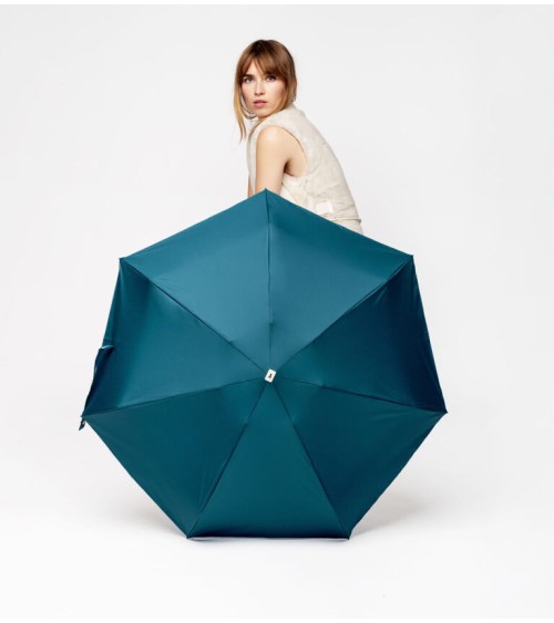 Mini parapluie BLEU MINERAL   micro & solide
