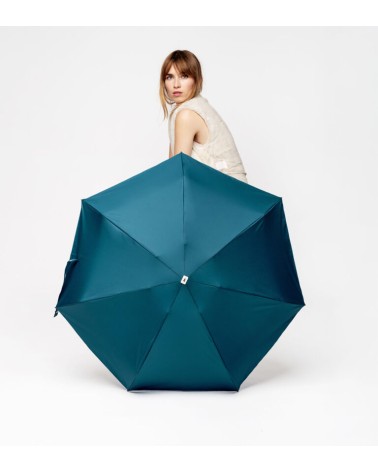 Mini parapluie BLEU MINERAL   micro & solide