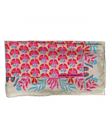 Foulard mini en soie 50x50 cm