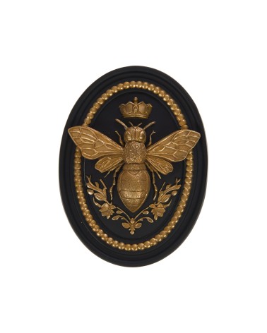 déco mural abeille noir