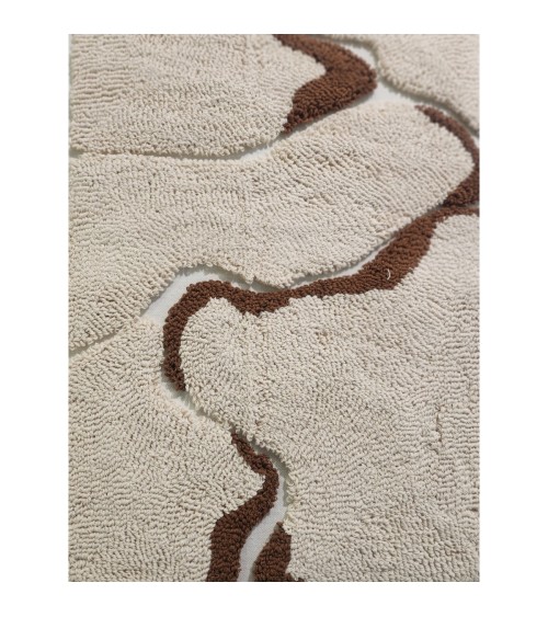 cadre toile tissu bouclette 50x70