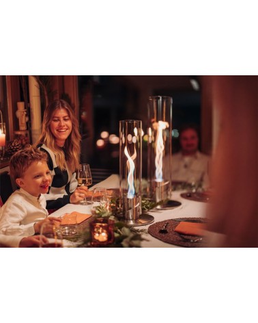 Cheminée de table Spin 900 silver