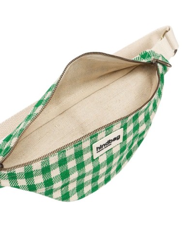 Sac banane OLIVIA CARREAUX VERT