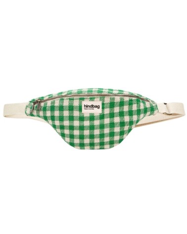 Sac banane OLIVIA CARREAUX VERT