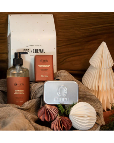 Coffret fleur d'oranger 500ml + savon 125g et boite