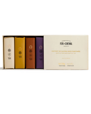 Coffret 4 savons 125gr senteur