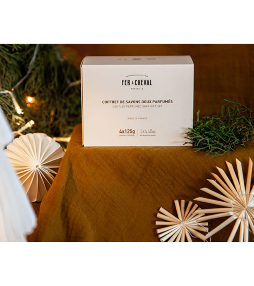 Coffret 4 savons 125gr senteur