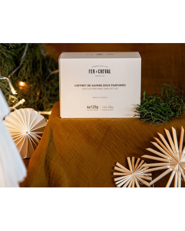 Coffret 4 savons 125gr senteur