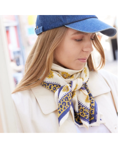 foulard Adult clarence ecru