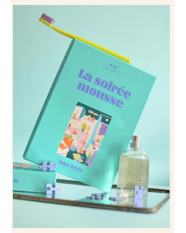 Puzzle 500 piéces soirée mousse