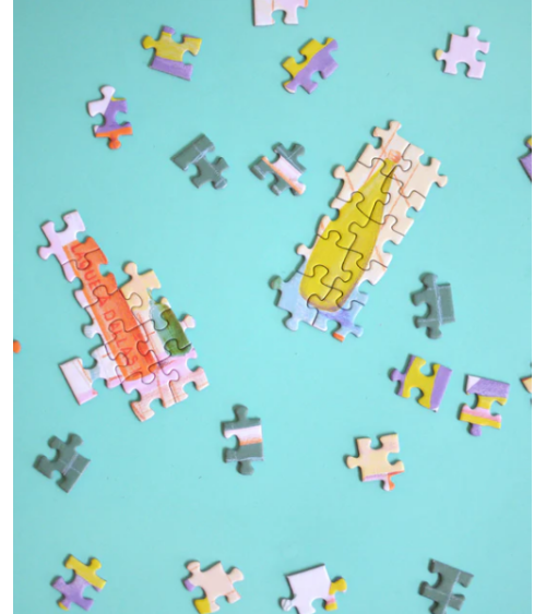 Puzzle 500 piéces soirée mousse