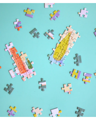 Puzzle 500 piéces soirée mousse