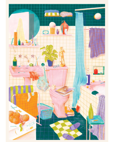 Puzzle 500 piéces soirée mousse