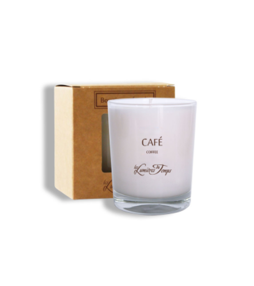 BOUGIE VEGETALE FRANCAISE 180GR café