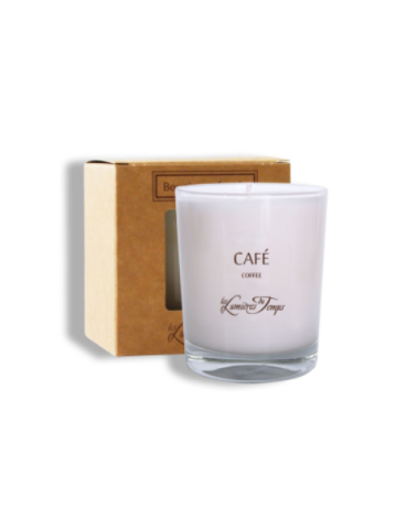 BOUGIE VEGETALE FRANCAISE 180GR café