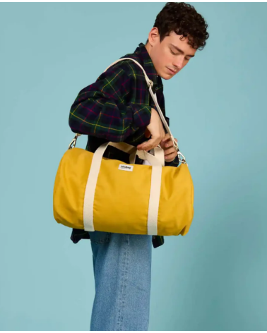 Sac Polochon SIMON safran L48xl25xh25cm