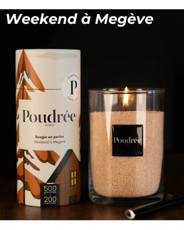 Poudrée Coffret permanate: 1 Poudrée+contenant+briquet