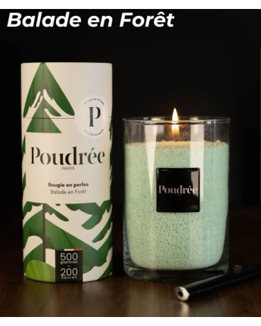 Poudrée Coffret permanate: 1 Poudrée+contenant+briquet