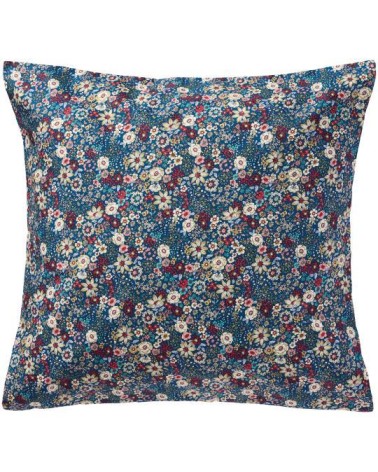 housse de coussin blue, white red