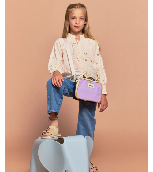Lunchbag enfant Elsa Tricolore Lilas
