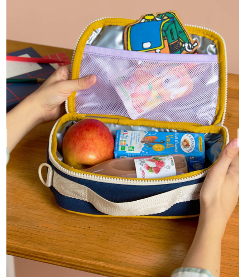 Lunchbag enfant Elsa Tricolore Lilas