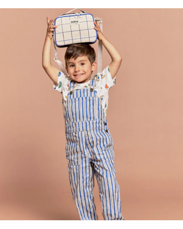 Lunchbag enfant Elsa Tricolore Carreaux