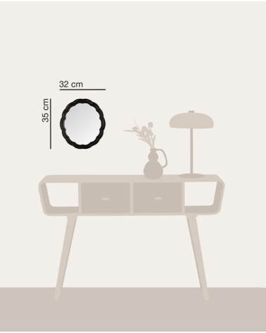 Miroir patine antique Danaé