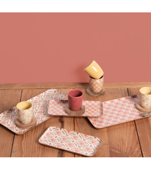 Plateau 20x10cm rangoli