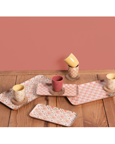 Plateau 20x10cm rangoli