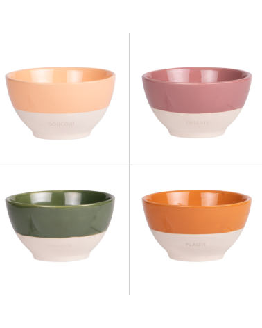 Bol Hawa 14cm 4 couleurs