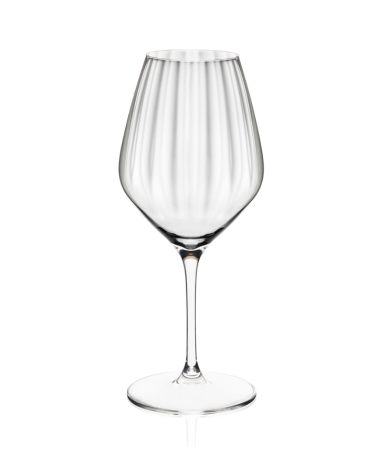 Lot de 6 verres à eau 43cl strie